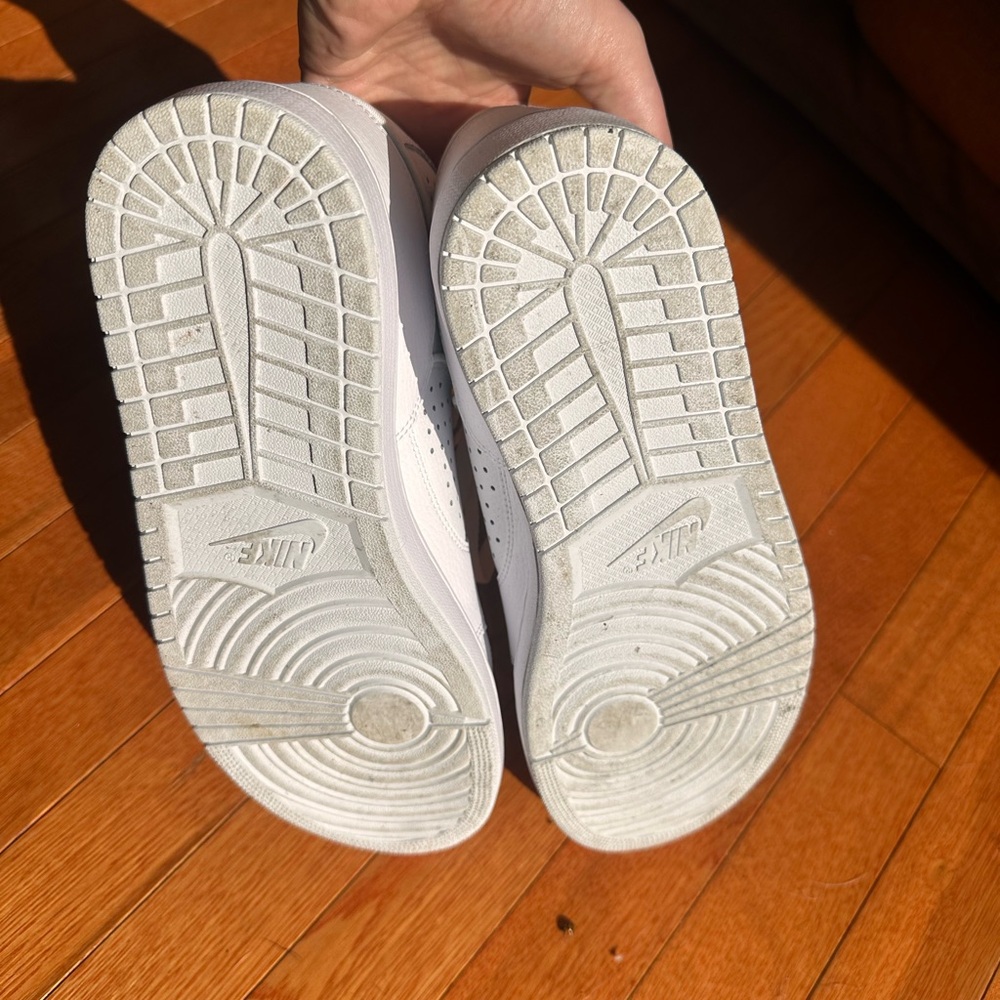 Jordan White High-Top Sneakers - Picture 3 of 4